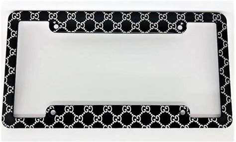 Gucci License Plate Frame 